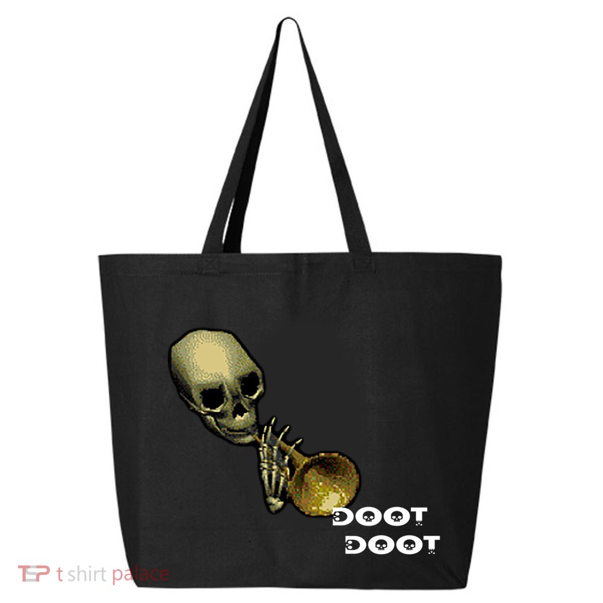 Mr Sketal Spooktober Mcdoot Doot Funny Humor Meme Funny Gift 25L Jumbo Tote