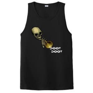 Mr Sketal Spooktober Mcdoot Doot Funny Humor Meme Funny Gift PosiCharge Competitor Tank