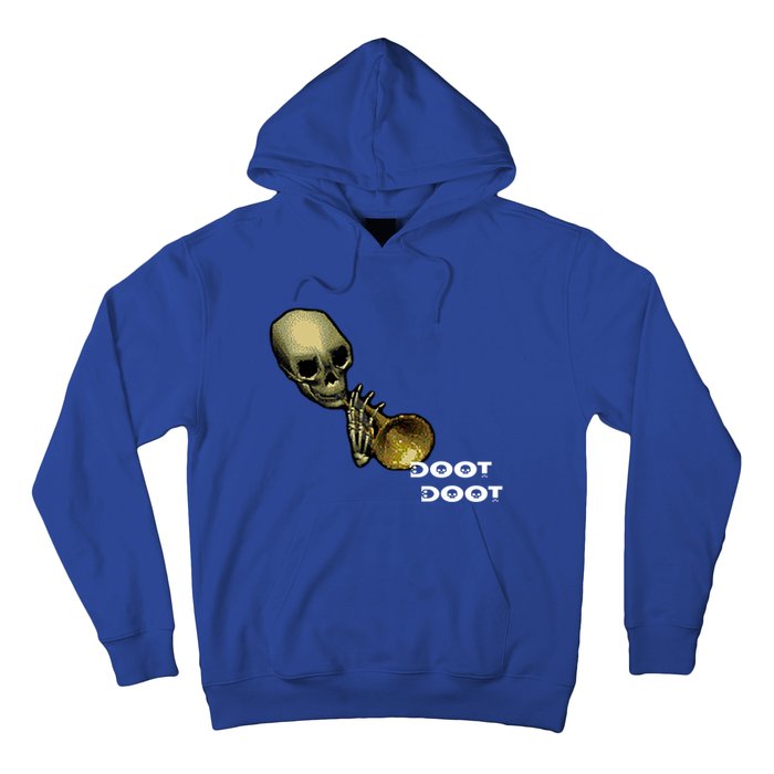 Mr Sketal Spooktober Mcdoot Doot Funny Humor Meme Funny Gift Hoodie