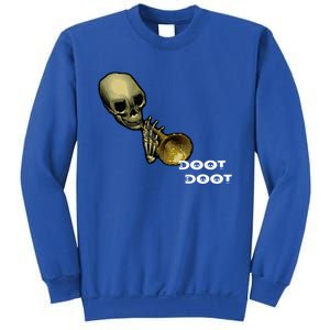 Mr Sketal Spooktober Mcdoot Doot Funny Humor Meme Funny Gift Sweatshirt