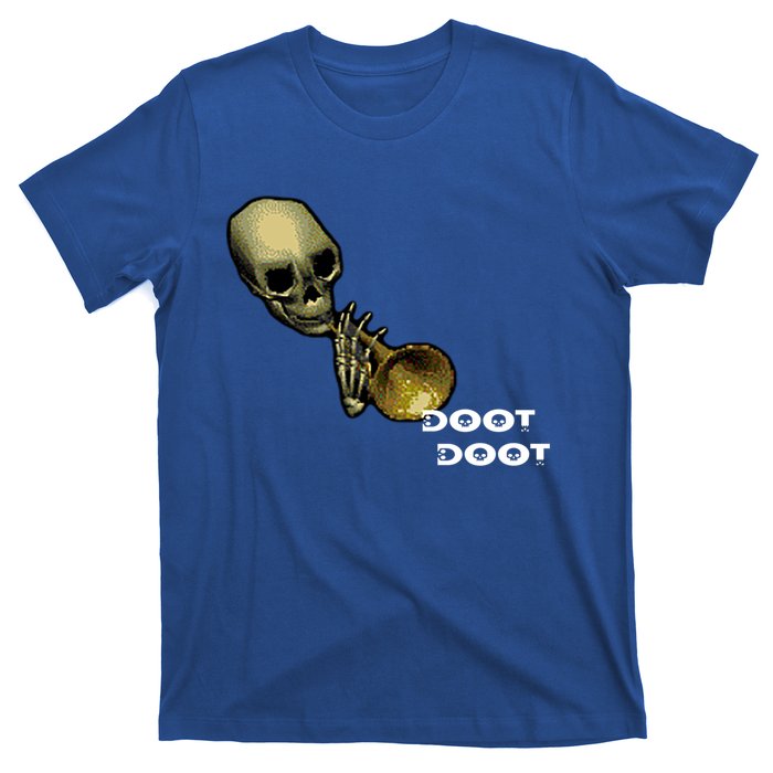 Mr Sketal Spooktober Mcdoot Doot Funny Humor Meme Funny Gift T-Shirt