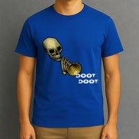 Mr Sketal Spooktober Mcdoot Doot Funny Humor Meme Funny Gift T-Shirt