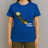 Mr Sketal Spooktober Mcdoot Doot Funny Humor Meme Funny Gift T-Shirt