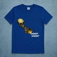 Mr Sketal Spooktober Mcdoot Doot Funny Humor Meme Funny Gift T-Shirt