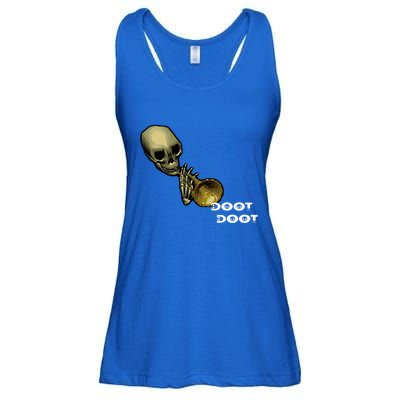 Mr Sketal Spooktober Mcdoot Doot Funny Humor Meme Funny Gift Ladies Essential Flowy Tank