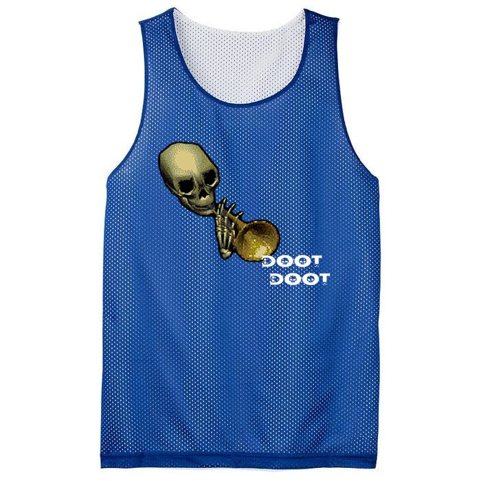 Mr Sketal Spooktober Mcdoot Doot Funny Humor Meme Funny Gift Mesh Reversible Basketball Jersey Tank