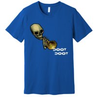 Mr Sketal Spooktober Mcdoot Doot Funny Humor Meme Funny Gift Premium T-Shirt