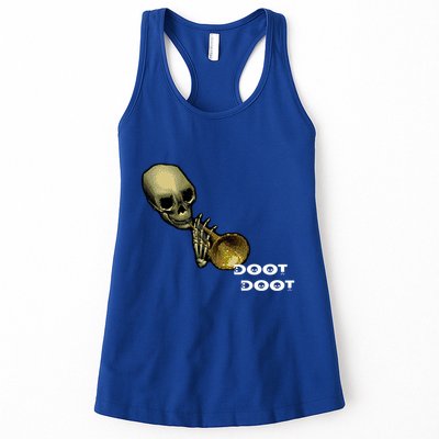 Mr Sketal Spooktober Mcdoot Doot Funny Humor Meme Funny Gift Womens Tank Top