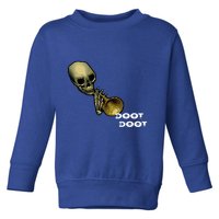Mr Sketal Spooktober Mcdoot Doot Funny Humor Meme Funny Gift Toddler Sweatshirt