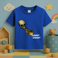 Mr Sketal Spooktober Mcdoot Doot Funny Humor Meme Funny Gift Toddler T-Shirt