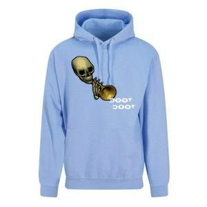 Mr Sketal Spooktober Mcdoot Doot Funny Humor Meme Funny Gift Unisex Surf Hoodie