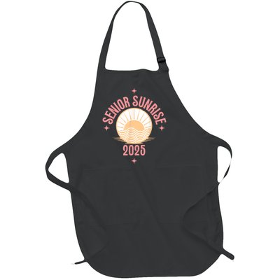 Magical Senior Sunrise 2025 High School 12th Twelfth Grade Full-Length Apron With Pockets