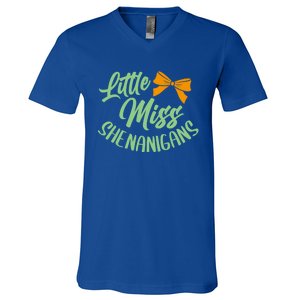 Miss Shenanigans Saint Patrick's Paddys Day Gift V-Neck T-Shirt