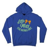 Miss Shenanigans Saint Patrick's Paddys Day Gift Tall Hoodie