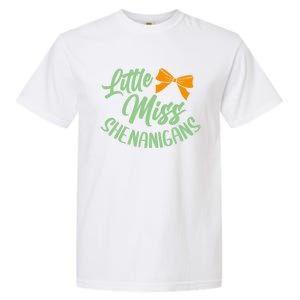 Miss Shenanigans Saint Patrick's Paddys Day Gift Garment-Dyed Heavyweight T-Shirt