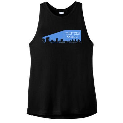 Mystery Skulls Skulls Films Ladies PosiCharge Tri-Blend Wicking Tank