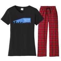 Mystery Skulls Skulls Films Women's Flannel Pajama Set