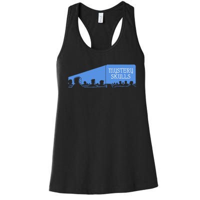 Mystery Skulls Skulls Films Women's Racerback Tank