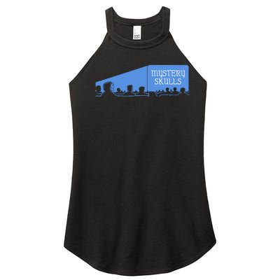 Mystery Skulls Skulls Films Women's Perfect Tri Rocker Tank