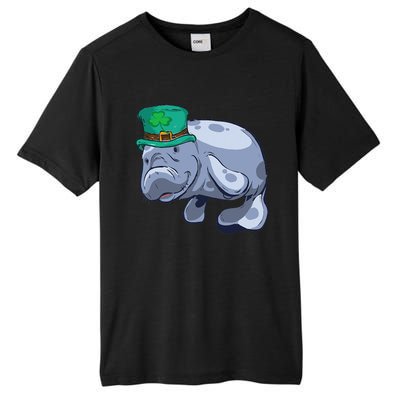 Manatee St. Saint Patrick's Day WoFunny Tall Fusion ChromaSoft Performance T-Shirt