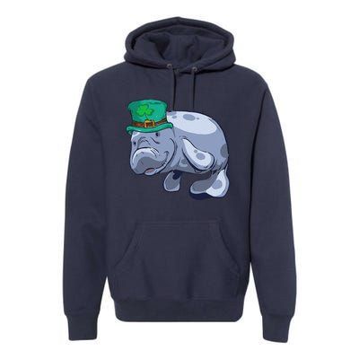 Manatee St. Saint Patrick's Day WoFunny Premium Hoodie