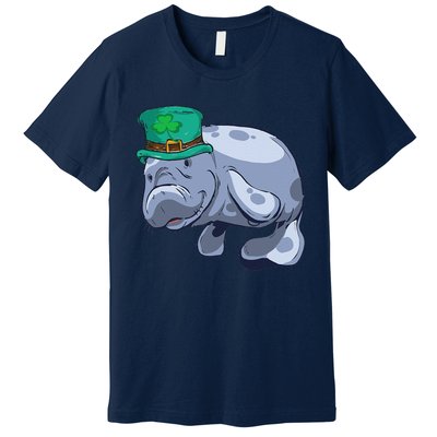 Manatee St. Saint Patrick's Day WoFunny Premium T-Shirt