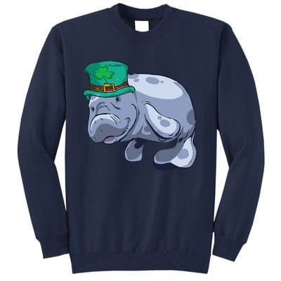 Manatee St. Saint Patrick's Day WoFunny Tall Sweatshirt