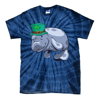 Manatee St. Saint Patrick's Day WoFunny Tie-Dye T-Shirt