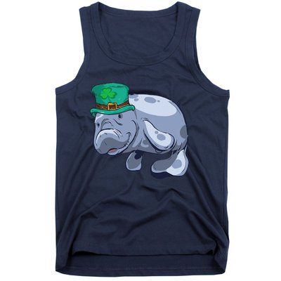 Manatee St. Saint Patrick's Day WoFunny Tank Top