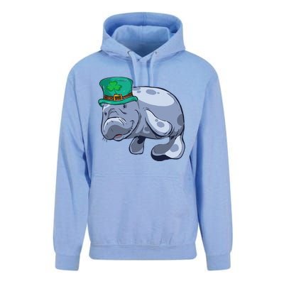 Manatee St. Saint Patrick's Day WoFunny Unisex Surf Hoodie