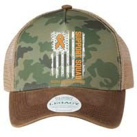 Multiple Sclerosi Support Squad Multiple Sclerosis Awareness Legacy Tie Dye Trucker Hat