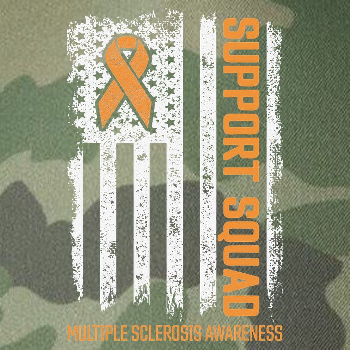 Multiple Sclerosi Support Squad Multiple Sclerosis Awareness Legacy Tie Dye Trucker Hat