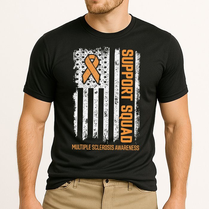 Multiple Sclerosi Support Squad Multiple Sclerosis Awareness Performance Shirt