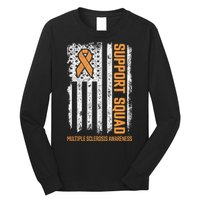 Multiple Sclerosi Support Squad Multiple Sclerosis Awareness Long Sleeve Shirt