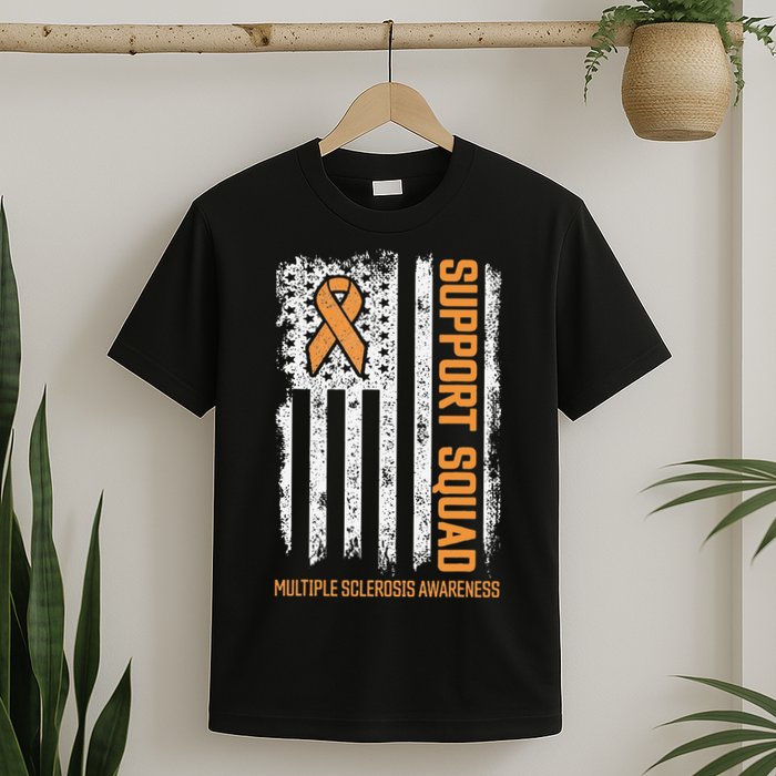 Multiple Sclerosi Support Squad Multiple Sclerosis Awareness T-Shirt
