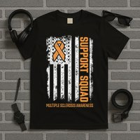 Multiple Sclerosi Support Squad Multiple Sclerosis Awareness T-Shirt