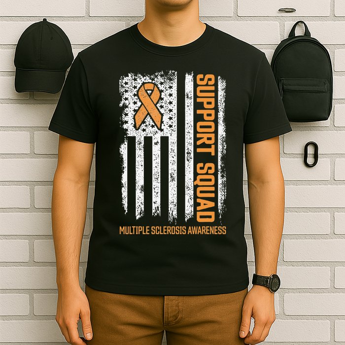 Multiple Sclerosi Support Squad Multiple Sclerosis Awareness T-Shirt