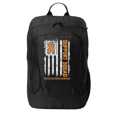 Multiple Sclerosi Support Squad Multiple Sclerosis Awareness City Backpack