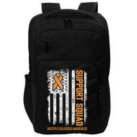 Multiple Sclerosi Support Squad Multiple Sclerosis Awareness Impact Tech Backpack