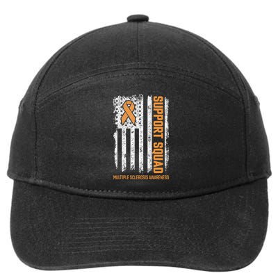 Multiple Sclerosi Support Squad Multiple Sclerosis Awareness 7-Panel Snapback Hat