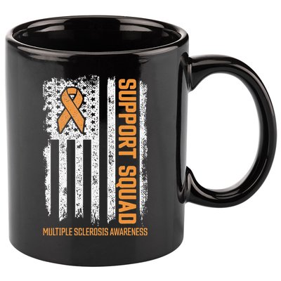 Multiple Sclerosi Support Squad Multiple Sclerosis Awareness 11oz C Handle Ceramic Mug