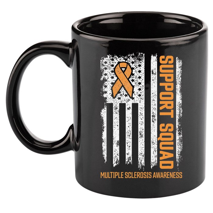 Multiple Sclerosi Support Squad Multiple Sclerosis Awareness 11oz C Handle Ceramic Mug