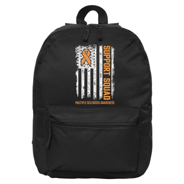 Multiple Sclerosi Support Squad Multiple Sclerosis Awareness 16 in Basic Backpack