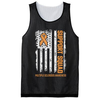 Multiple Sclerosi Support Squad Multiple Sclerosis Awareness Mesh Reversible Basketball Jersey Tank