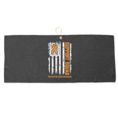 Multiple Sclerosi Support Squad Multiple Sclerosis Awareness Large Microfiber Waffle Golf Towel