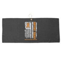 Multiple Sclerosi Support Squad Multiple Sclerosis Awareness Large Microfiber Waffle Golf Towel