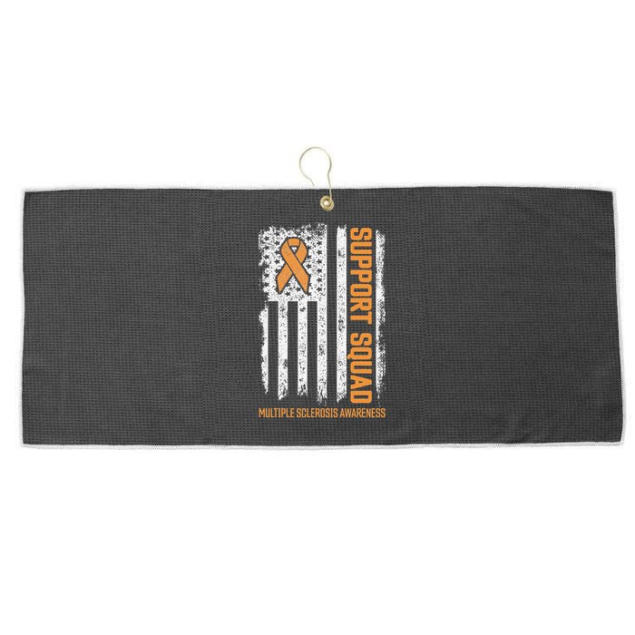 Multiple Sclerosi Support Squad Multiple Sclerosis Awareness Large Microfiber Waffle Golf Towel