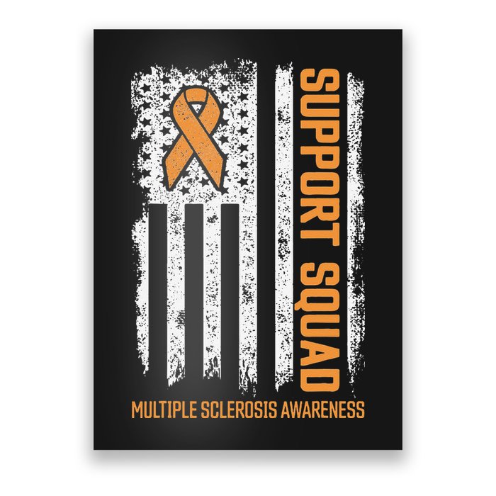 Multiple Sclerosi Support Squad Multiple Sclerosis Awareness Poster