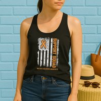Multiple Sclerosi Support Squad Multiple Sclerosis Awareness Womens Tank Top