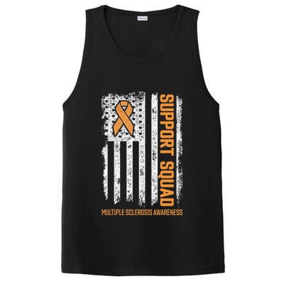 Multiple Sclerosi Support Squad Multiple Sclerosis Awareness PosiCharge Competitor Tank